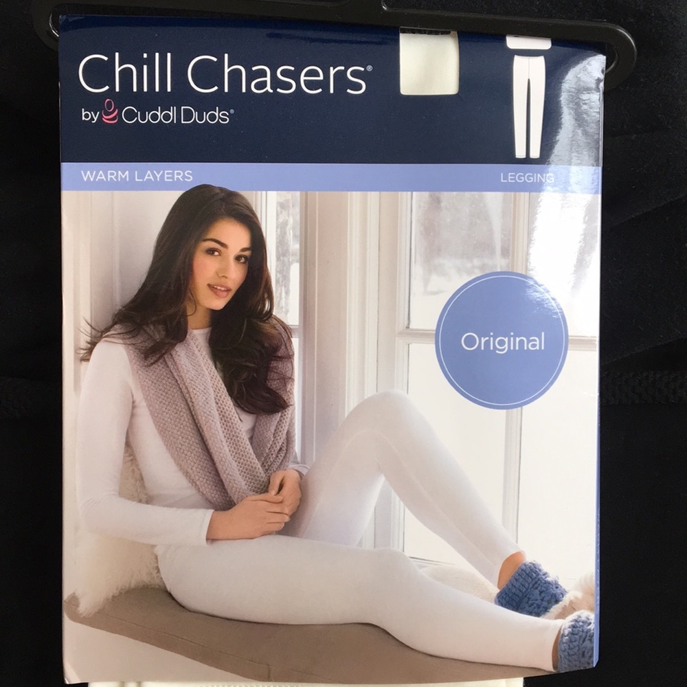 Chill Chasers by Cuddl Dudds warm layers leggings